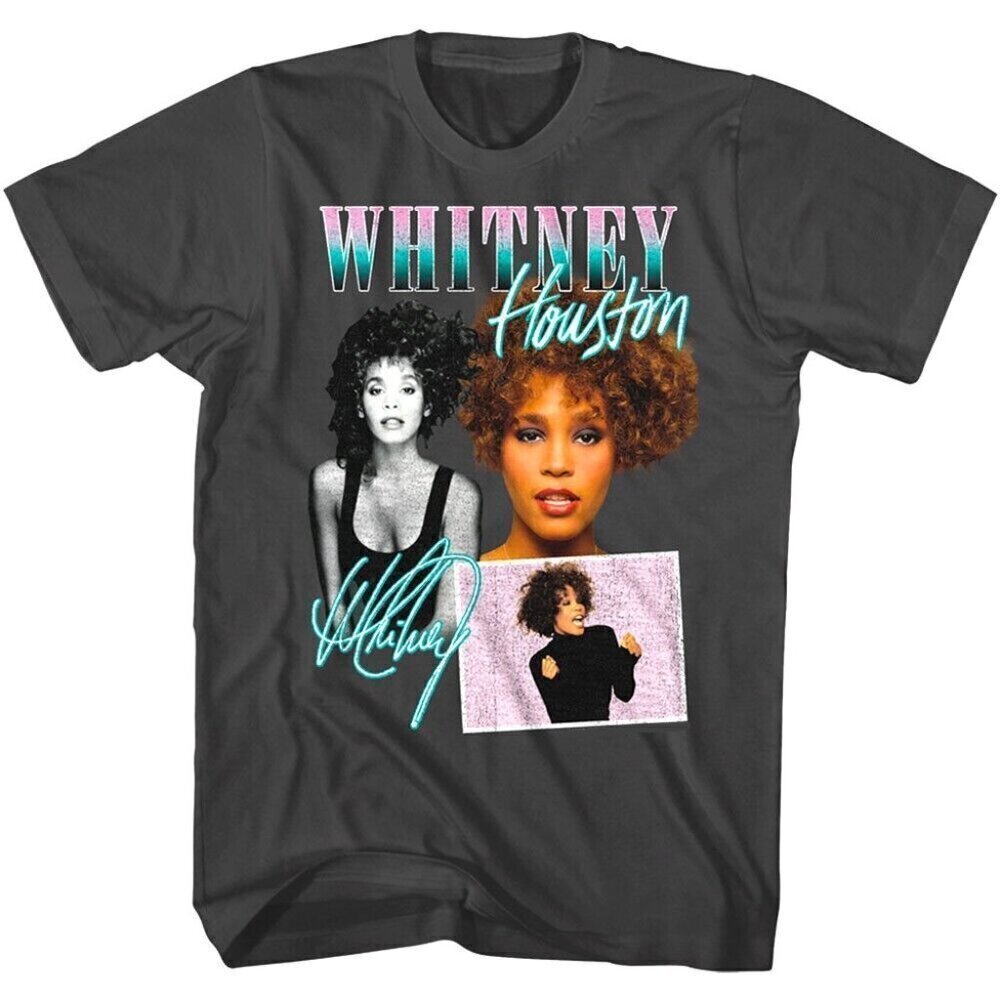 Whitney Houston Remembered Collage Retro Pop Music Concert Fan Collector Gift